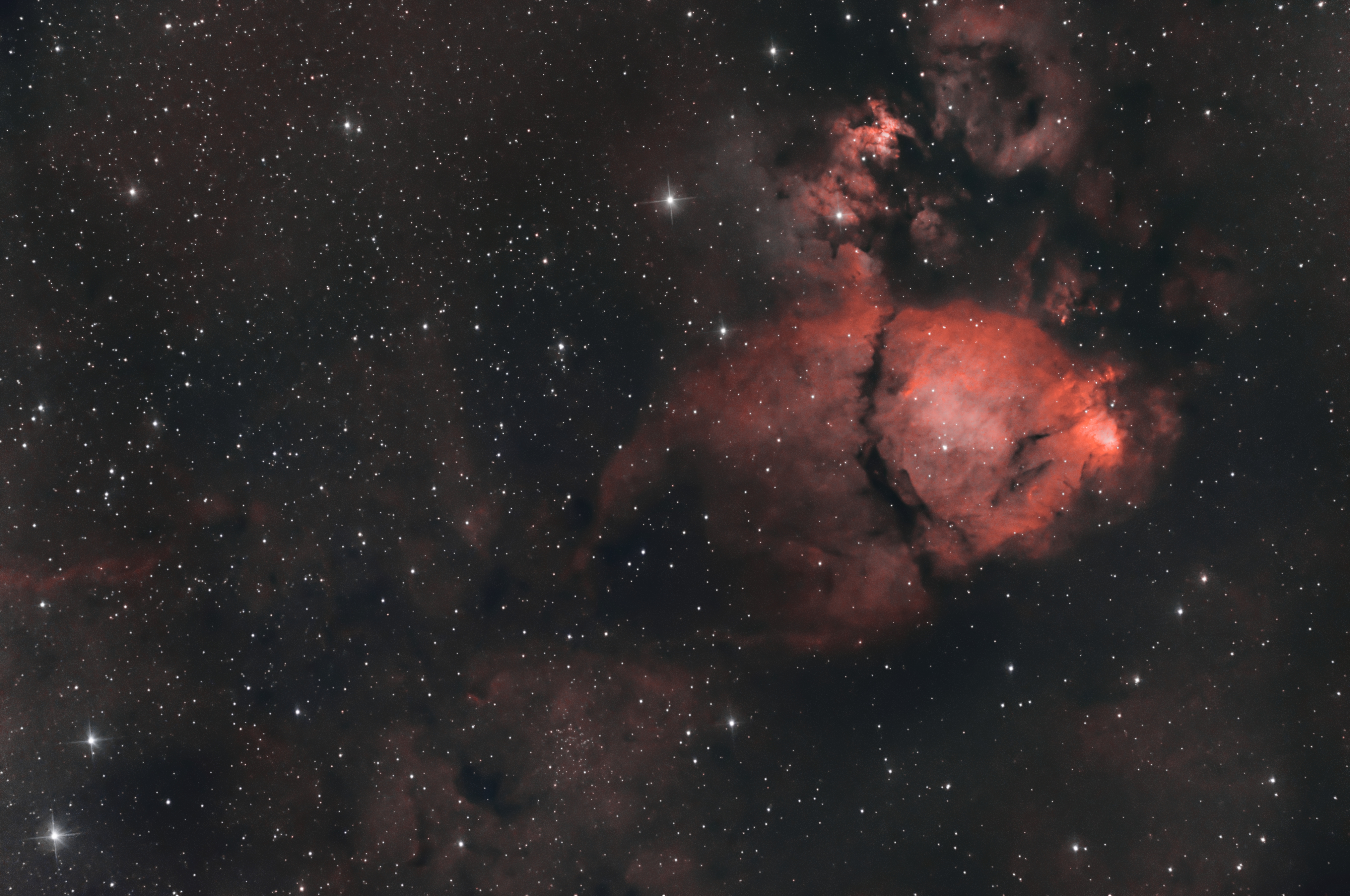 Fish Head Nebula NGC896